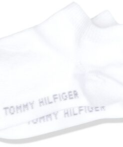 Tommy Hilfiger Chaussettes Sport Mixte Enfant Lot de 2 Comfort Étudiants Running