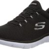 Skechers Femme Summits 12985 Sneaker Blanc Courtines ModeUSESÉCUEILS Comfort Orthopédiqueженская Chaussure de marche