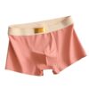 UBDIGFAD Boxer_homme_5_packs_breuvettes_grande_taille_respirant_coton_rosé_XL