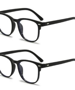 KEYRI lunettes anti lumière bleue gaming noires hommes femmes léger réduction fatigue