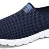 FZDX Chaussures décontractées confortables pour Hommes - Respirantes, Légères, Maille