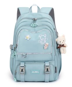 Sac À Dos JiabaoZ Élégant Pour Filles 9-16ans Capacité Grande Convient Pour Rentrée Scolaire