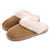 Coswind Chaussons Femme Homme Hiver Chaud Antidérapants Confortable