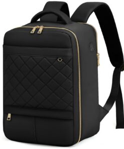Sac à Dos Voyage Ryanair Broderie Losange 20 L pour Femme Sac de Voyage Easyjet