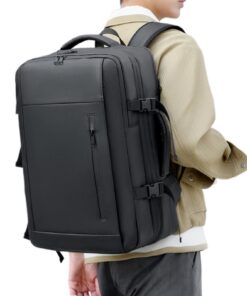 Sac à dos de voyage sous vide étanche avec serrure - Grande capacité pour longs voyages, sac scellé à l'air libre résist