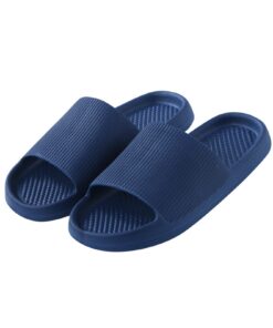 LIANGTUOHAI Cozislides Pantoufles originales Séchage rapide Home Cloudyzz Semelle épaisse Chaussons confortables à enfil