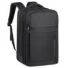 SENECESLI Sac à Dos de Voyage étanche pour Femmes et Hommes, Compartiment pour Ordinateur Portable 17,3 Pouces, Extensib