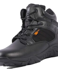 Bottes de chasse pour hommes haute qualité - bottes militaires tactiques à lacets pour randonnée et travail souliers tou