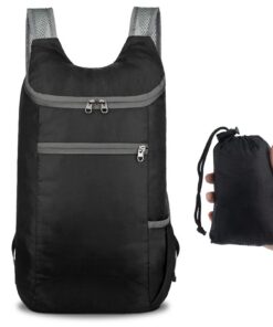 Sac à dos AYNKH pliable ultra-léger, grande capacité toile imperméable voyage, randonnée, camping, cyclisme, sports de p