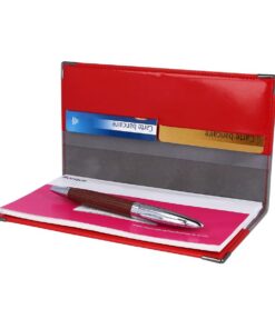 Etui chéquier Color Pop Rouge pour Femmes en Voyage