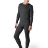 LAPASA Ensemble de sous-Vêtements Thermiques Homme en Laine Mérinos 100% Naturelle Sport Chaud Léger Pantalon Bas et Hau