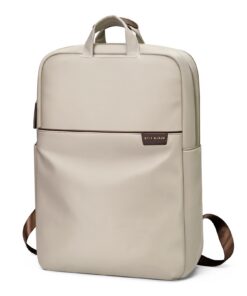 Sac à Dos GOLF SUPAGS Femme 17 Pouces Portable, Sac PC pour Travail et Collège, Léger Abricot pour Voyage
