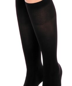 GLAMORY Mi-bas en microfibre extra-large Fit - Grande Taille - Idéal pour le Repos et le Sommeil - Ensemble de 5 Paquets