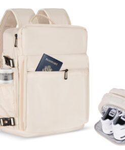 Gluckstar Sac à Dos Cabine 45x36x20 cm 30L pour Bagage à Main Avion - Compartiment pour Ordinateur 17 Pouces Sac Voyage