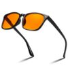 Ferizzia Lunette Gaming anti lumière bleue, lunettes bloquant la lumière bleue pour usage sur ordinateur, jeux et télévi