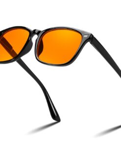 Ferizzia Lunette Gaming anti lumière bleue, lunettes bloquant la lumière bleue pour usage sur ordinateur, jeux et télévi