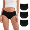 Culottes INNERSY sans Couture Femmes Légères Shorts Microfibres Élastiques Lot de 3 Sécurisée OEKO-TEX_standard_100