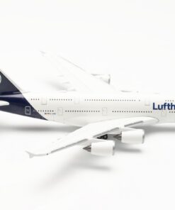 Herpa Maquette Avion Lufthansa Airbus A380 – D-AIMK Düsseldorf, échelle 1/500, pièce de collection, passionnés d'avions,