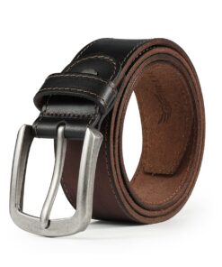 Ceinture Homme en Véritable Cuir - Coffret Cadeau