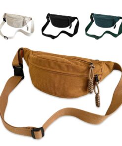 Sac Bandeau Velours Côtelé Femmes YZROHYI, Bandoulière Élégant pour Femmes