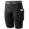 Short de compression Niksa pour garçon, couche de base performante, sous-vêtement d'entraînement
