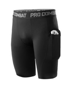 Short de compression Niksa pour garçon, couche de base performante, sous-vêtement d'entraînement