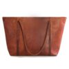 LEABAGS Sac à Main Femmes | Shopper en Cuir Véritable de Haute Qualité | Sac d'Affaires pour Ordinateur Portable jusqu'à