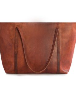 LEABAGS Sac à Main Femmes | Shopper en Cuir Véritable de Haute Qualité | Sac d'Affaires pour Ordinateur Portable jusqu'à