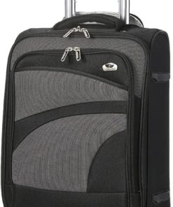 Aerolite Valise Cabine 33L Ultra Légère à 4 Roulettes 55x35x20cm - Bagage à Main pour Air France, KLM, Ryanair et Plus