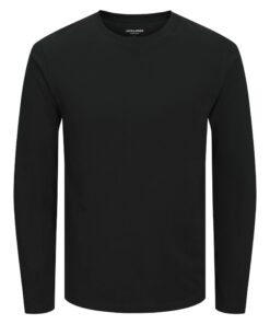 JACK & JONES T-Shirt Basique Noos Homme Col Rond Ls Taille O