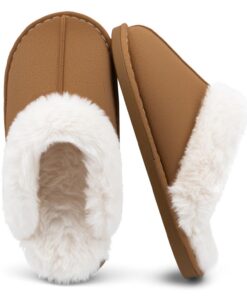 ChayChax Chaussures Chaude en Mousse à Mémoire de Papa et Maman Intérieur/Exterior Hiver Automne