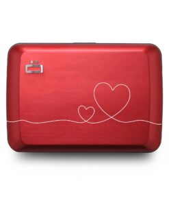 ÖGON -DESIGNS- Porte-Cartes en Aluminium avec Protection RFID | Portefeuille Compact Anti-Fraude | Modèle Smart Case Osl