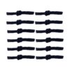 WiYould Boutons chinois à coudre Lot de 10 pour costume Cheongsam Tang écharpe cardigan pull manteau couture Noir 1Z