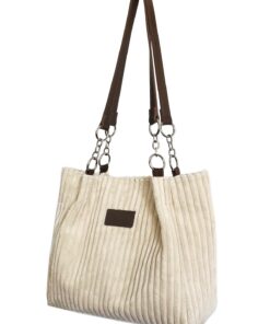 Sac à main Ulisty Femmes Velours Côtelé Multifonctionnel_Mode_Sac_Epaulé_Editable