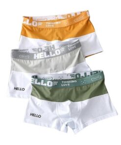 Boxers en coton masculin KATIAK Homme | Comfortables sous-pants | 3 packs pour hommes M-3XL | 50-60kg