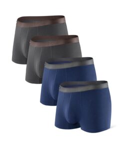 DAVID ARCHY Slip Homme | Doux et Respirant | Lot de 4 Slits en Rayonne de Bambou pour Homme | The Forest Stewardship Cou