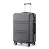 Valises Rigide Kono 55cm Cabine Gris Usage Famille Voyage International