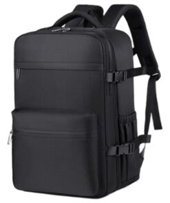 Joygoodta | Sac à dos de voyage résistante à l'eau et légère pour travail et vacances - Pompe à vide intégrée, grand esp