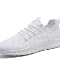 Chaussures de sport QIJGS pour homme - Chaussures de course à pied - Idéales pour l'entraînement de fitness - Modes et c