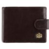 Portefeuille WITTCHEN Marron Cuir de Grain Arizona 12x9.5CM Fonctionnel Collection Arizona Marron Cuir de Grain