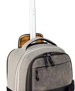 Sac à Dos à Roulettes Cabin Max Evos pour Voyageurs Pros, Spacieux & Remplissage Extensible 40x30x15-20 cm, Bagages Plia