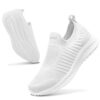 Littleplum Basket Femme Respirantes Slip on pour Sneakers Femmes Chaussure de Running Fitness Légères