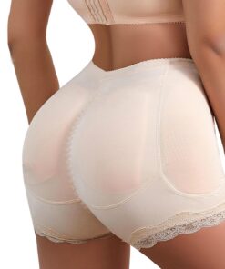 XFSRG Culotte Gainante Femme High Waist avec Dentelle Shapewear Ventre Plat Remonte Fesses Silhouette Parfaite Confortab