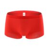 Caleçon Homme Boxer Léger Anti-Glisse Solide Microfibre Confortable pour Sport et Plage