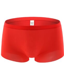 Caleçon Homme Boxer Léger Anti-Glisse Solide Microfibre Confortable pour Sport et Plage