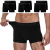 Lot de 6 Boxer Homme Oeko-TEX Standard 100 | Caleçon Homme Fitted Doux Confort | Souvêtements pour Homme S-3XL