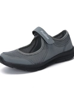 Champion Chaussures de Marche Femme Été en Maille Légères Respirantes Orthopédiques À Plateforme sans Lacets Confortable