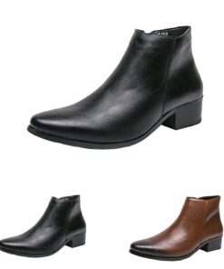 Chaussures de mariage en cuir Chelsea pour homme et femme Dentelle élégante Talons hauts ClasseUSEM scene Mariage et soi
