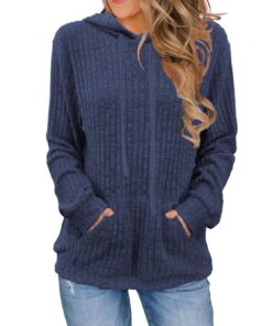 Cuptacc Sweat à Capuche Femme Longues Manches OEKO-TEX Certifié Hiver Automne Chic Élégant Décontracté