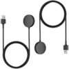 Chargeur Samsung Galaxy Watch Compatible avec Galaxy Watch 8/8 Classic 100cm Noir USB Cable Noir